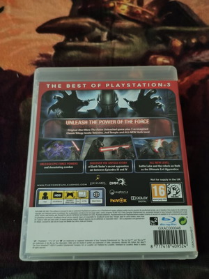 Star Wars The Force Unleashed PS3 game