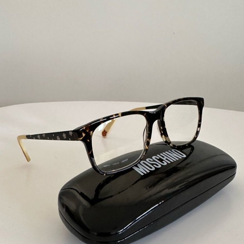Moschino eyeglasses used with case