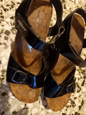Dolce & Gabbana sandals used, black, size 37