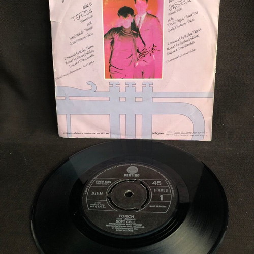 Soft Cell Torch vinyl used, electronic music