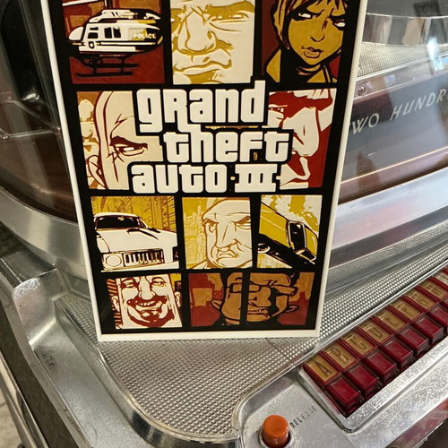Grand Theft Auto III decorative item new, PLA