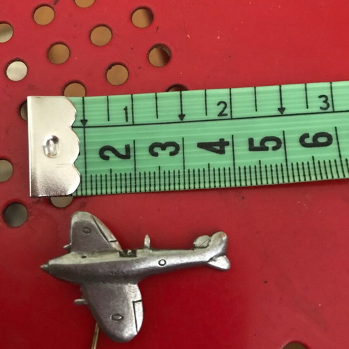 Vintage Spitfire RAF pin like new, World War II