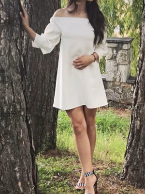 Relish white dress like new, size XS