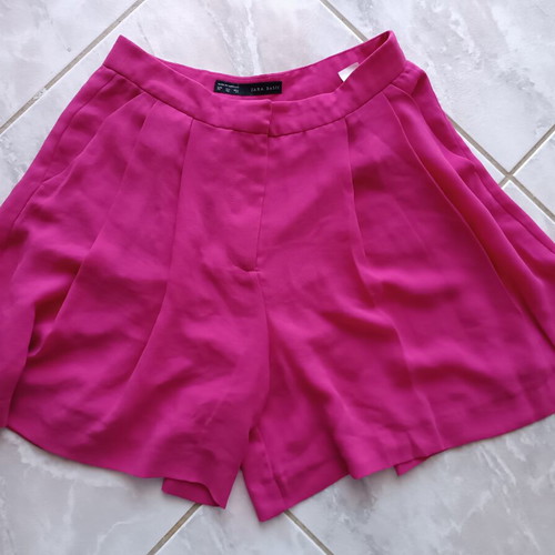 Zara summer shorts like new, size XS, pink
