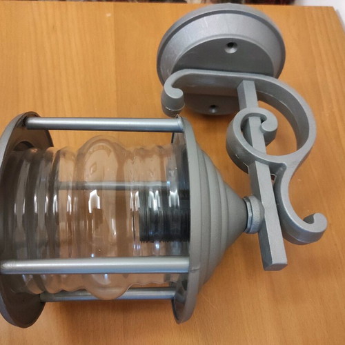 Plastic wall lantern