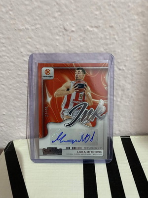 Luka Mitrovic 2025-26 Contenders Euroleague Ink Auto card new
