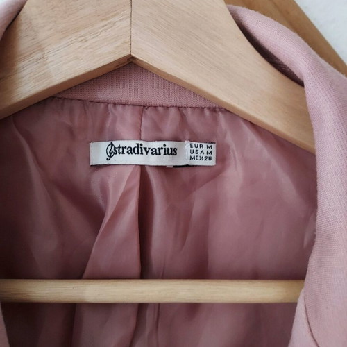 Σάπιο μήλο σακάκι Stradivarius Medium καινούργιο, ροζ