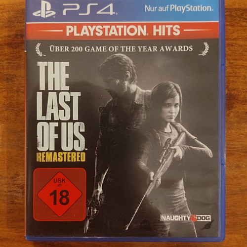 The Last of Us PS4 game like new
