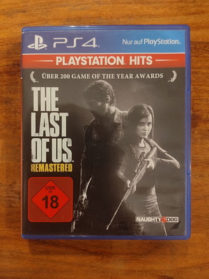 The Last of Us PS4 game like new