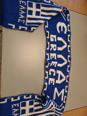Ethniki Ellados scarf like new, authentic