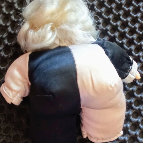 Mini vintage doll The Baby Clown used with missing hand