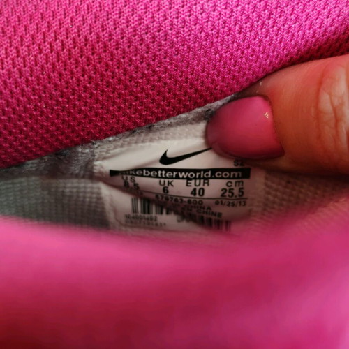 Nike Dunk Sky Hi women's athletic shoes like new, size 39, pink