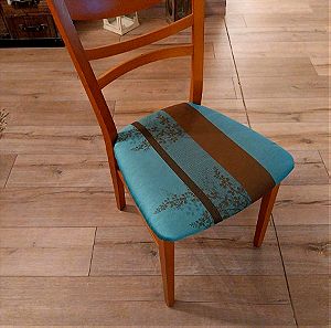 6 Καρέκλες  τραπεζαρίας μασιφ ξύλο