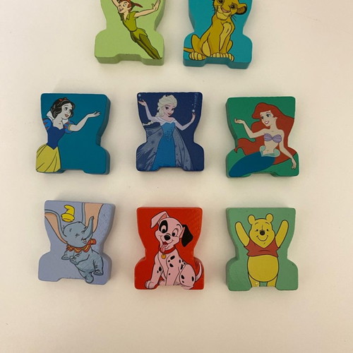 Stacks Disney Lidl collectible new, pack of 8 pieces