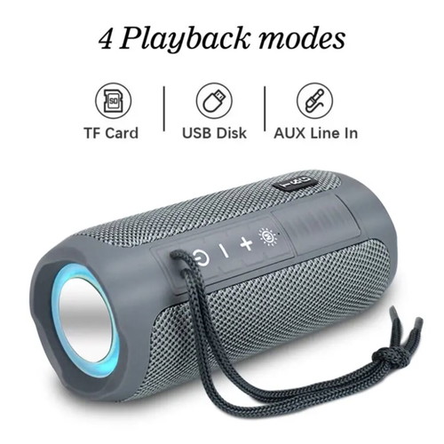 T&G 227 Wireless Bluetooth Speaker with Light New