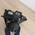 Canon EOS 1000F camera used with case