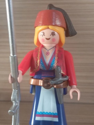 Playmobil Woman Revolution 1821 like new