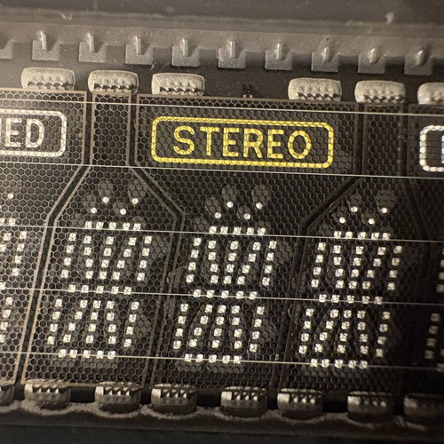 Vintage Samsung VFD Display Module used from Hi-Fi Tuner