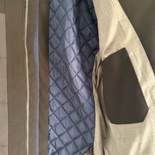 Antony Morato jacket like new, black with blue details, size L