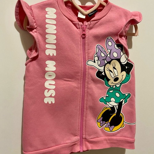 Minnie Mouse kids cardigan new, pink, size 110 cm
