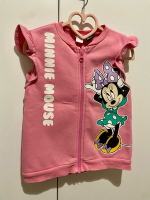 Minnie Mouse kids cardigan new, pink, size 110 cm