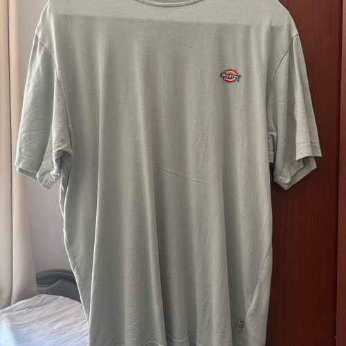Dickies T-shirt used, size M, white and green