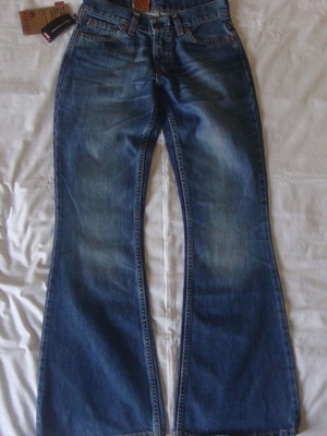 Levi's 544 jeans Superlow Flare καινούργιο, μέγεθος W25 L32, μπλε σκούρο