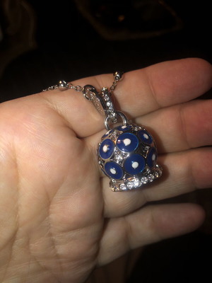 Lucky bell pendant from Capri like new