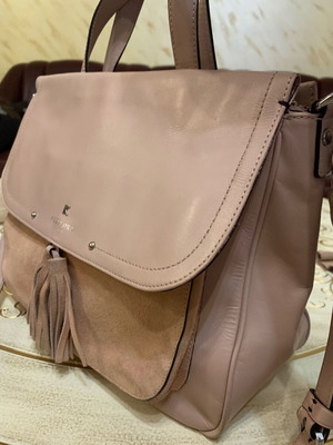 Kesslord bag new, genuine leather, baby pink