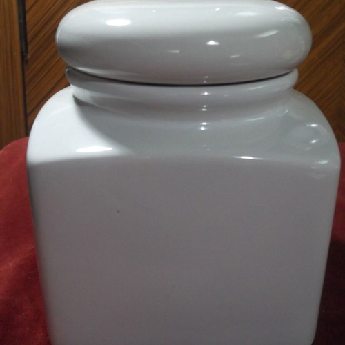Vintage ceramic sugar storage jar Bravo like new