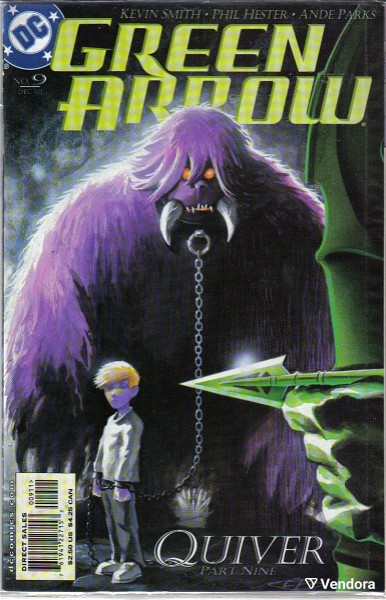  DC COMICS xenoglossa GREEN ARROW (1988)