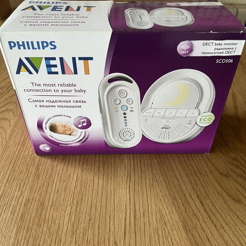 Ενδοεπικοινωνία μωρού Philips Avent SCD506/52 καινούργια, 120 κανάλια, ψηφιακός έλεγχος όγκου