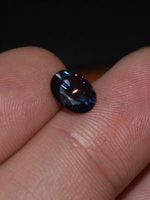 Moissanite 2.00 Carat Lab Created New With Certificate