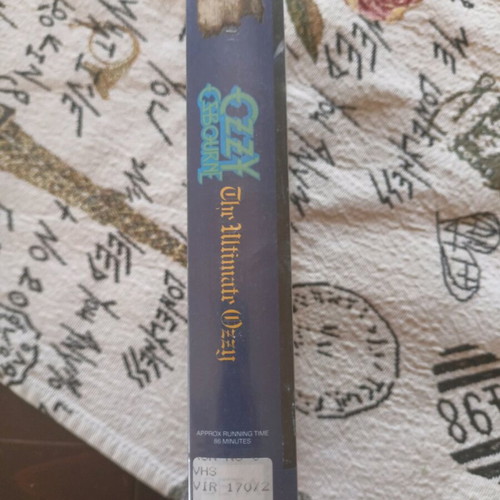 Ozzy The Ultimate Ozzy live 1986 VHS like new, metal