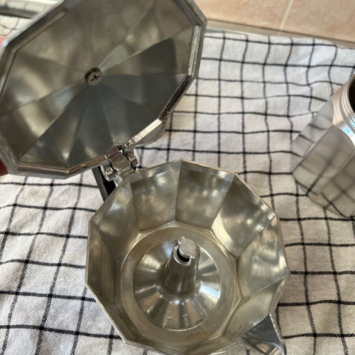 Espresso coffee maker used