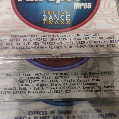 Full Speed 3 CD collection like new, Planetworks dance traxx 90s
