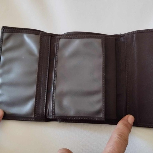 Rolan wallet used, brown color