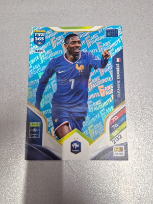 FIFA Adrenalyn 365 2026 Ousmane Dembele Fans Favourite Blue Parallel καινούργιο