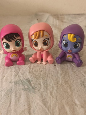 Zuru Babycorns Echo Riley Skylar 7cm like new without bottles