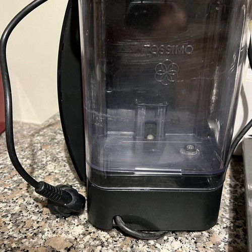 Bosch Tassimo Coffee Maker like new with descaling accessory and teapot