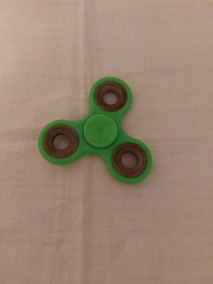 Spinner green color used