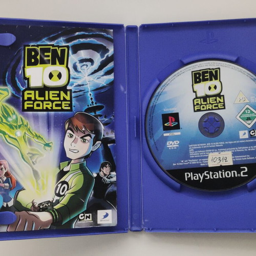 Ben 10 Alien Force PS2 game used, complete