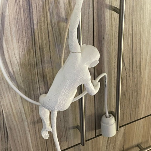 Ceiling light Monkey with LED bulb new 3D printed design