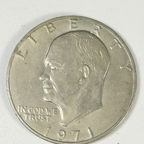 Collectible 1 Dollar Eisenhower Coin 1971 used