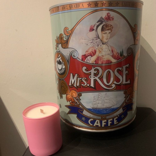 Mrs Rose Coffee Barrel like new, large size, empty