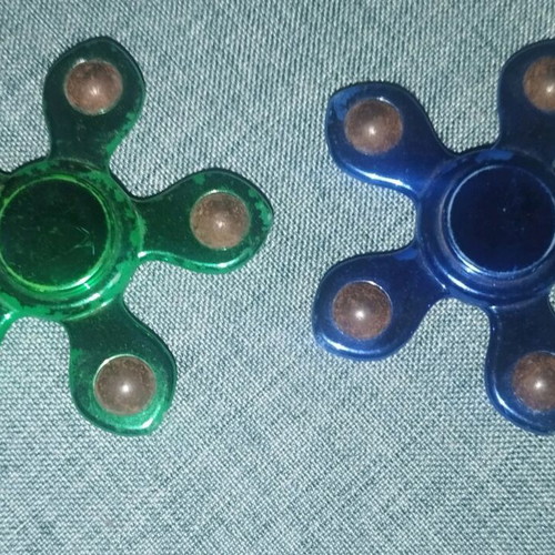 Fidget spinners used, pack of 2 pieces