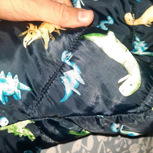 Sinsay boys jacket used with fleece lining, blue, size 104 cm