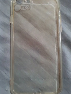 iPhone 8 transparent case like new