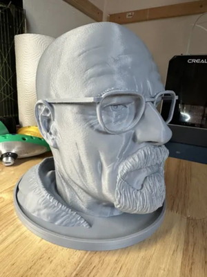 Walter White Headset Stand new, 3D printed