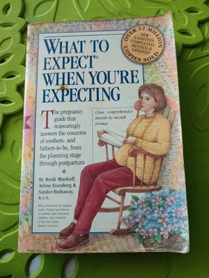 What to Expect When You Are Expecting book used, English